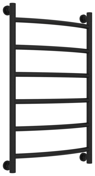 Полотенцесушитель Водяной Выгнутая Сунержа Галант + (80х50) Матовый Черный 31-0200-8050